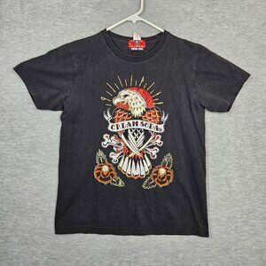 Cream Soda Unisex Adult Japanese Brand Eagle Beads Embroidered Tee Size M